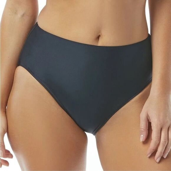 Coco Reef Women Contours High Waist Bikini Bottoms Swimsuit Black Swim - Picture 3 of 13